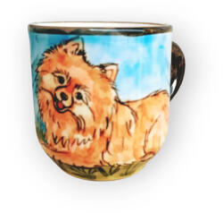 BögreManufaktúra Pomerániai törpespicc kávés bögre