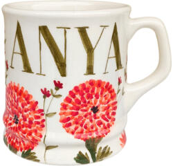 BögreManufaktúra Anya Narancs Virágos bögre Feliratos