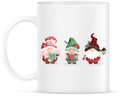 printfashion Karácsonyi manók - Bögre - Fehér (17782682)