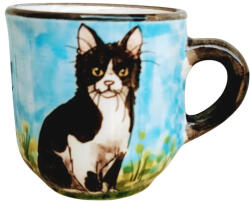 BögreManufaktúra Foltos cica kávés bögre