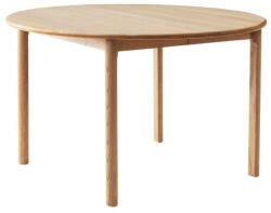 Hammel Furniture Natúr színű tölgyfa kerek bővíthető étkezőasztal ø 120 cm Noor - Hammel Furniture