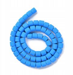 Mixform Polimer agyag gyöngyök Kézzel készített oszlop, Kék, 6.5x6mm, 58db/38cm (13WB30021)