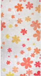 Vitaus Narancssárga-elefántcsont színű mosható gyerek szőnyeg 60x100 cm Fall Flowers - Vitaus
