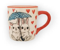 BögreManufaktúra Valentin napi nyuszipár bögre