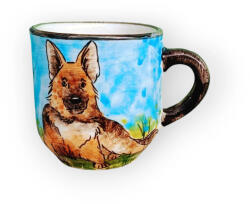 BögreManufaktúra Német juhász kávés bögre