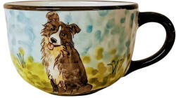 BögreManufaktúra Border Collie kutyás jumbó bögre