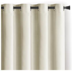 Restilo Krémszínű bársony dimout (részleges sötétítő) függöny 140x245 cm - Restilo