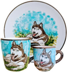 BögreManufaktúra Husky reggeliző készlet