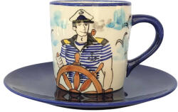 BögreManufaktúra Kapitány bögre és reggeliző tányér