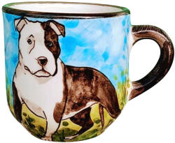 BögreManufaktúra Amerikai Staffordshire kávés bögre