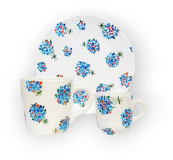 BögreManufaktúra Nefelejcs reggeliző készlet