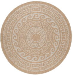 Ayyildiz Bézs kerek kültéri szőnyeg ø 80 cm Comilla - Ayyildiz Carpets - bonami - 8 747 Ft