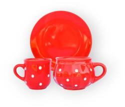 BögreManufaktúra Reggeliző szett piros