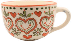 BögreManufaktúra Karácsonyi Szívek Jumbó Bögre