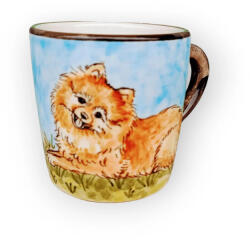 BögreManufaktúra Pomerániai törpespicc kutyás bögre