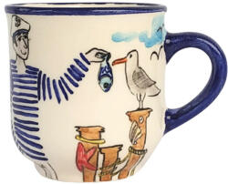 BögreManufaktúra Férfi matróz kávés bögre