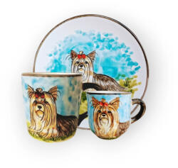 BögreManufaktúra Yorkshire terrier reggeliző készlet