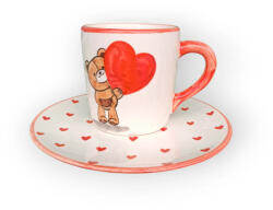 BögreManufaktúra Macis Szeretlek bögre Reggeliző tányérral