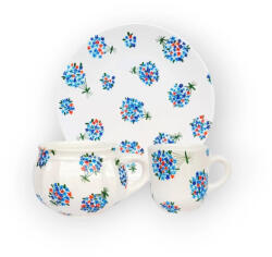 BögreManufaktúra Nefelejcs reggeliző készlet csuporral