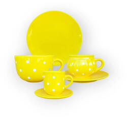 BögreManufaktúra Reggeliző nagy szett sárga