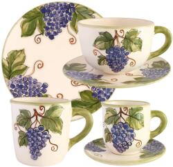 BögreManufaktúra Szőlős reggeliző nagy szett