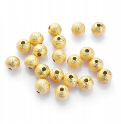 Mixform Texturált sárgaréz gyöngyök kerek 8mm 20db (13WB16983)