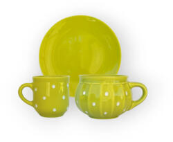 BögreManufaktúra Reggeliző szett neon zöld
