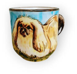 BögreManufaktúra Palota pincsi kávés bögre