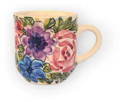 BögreManufaktúra Virágos kávés bögre FL004 - árvácska