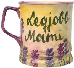 BögreManufaktúra Feliratos neves Levendula bögre