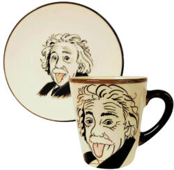 BögreManufaktúra Einstein bögre és reggeliző tányér
