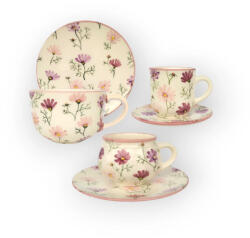 BögreManufaktúra Pille virág reggeliző nagy szett