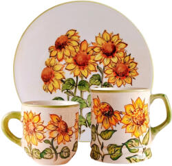 BögreManufaktúra Napraforgós reggeliző szett