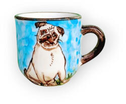 BögreManufaktúra Mopsz kávés bögre