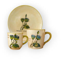 BögreManufaktúra Kék Tündérrózsa Reggeliző Szett