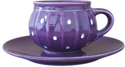 BögreManufaktúra Csupor bögre és reggeliző tányér lila