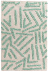 douceur d'intérieur Mentazöld-krémszínű mosható szőnyeg 60x90 cm Athena - douceur d'intérieur