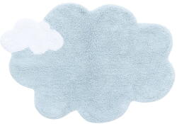 Lorena Canals Világoskék mosható kézi szövésű pamut gyerek szőnyeg 70x100 cm Mini Dream - Lorena Canals