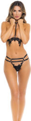 RENÉ ROFÉ Lingerie I Like It Rough 2Pc Choker Set Black M/L