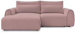 Bobochic Paris Világos rózsaszín sarokkanapé Aden - Bobochic Paris - bonami - 756 490 Ft