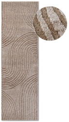 Elle Decoration Bézs futószőnyeg 80x240 cm Pigment Beige - Elle Decoration