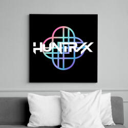 printfashion Huntrix logo - Vászonkép - Fekete (17719034)
