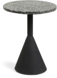 Kave Home Melano fekete tárolóasztal - Kave Home