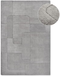 Villeroy & Boch Szürke kézi szövésű gyapjú szőnyeg 80x150 cm Charlotte - Villeroy&Boch