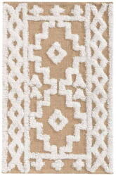 douceur d'intérieur Bézs jutakeverék szőnyeg 60x90 cm Medine - douceur d'intérieur