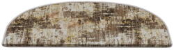 Vitaus Bézs lépcsőszőnyeg szett 16 db-os 20x65 cm Abstract - Vitaus