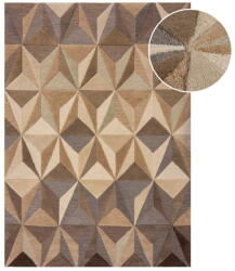 Flair Rugs Bézs gyapjú szőnyeg 160x230 cm Reverie - Flair Rugs