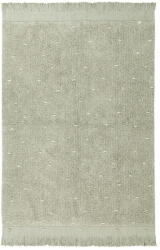 Lorena Canals Világoszöld mosható kézi szövésű pamut szőnyeg 140x200 cm Woods Symphony Olive - Lorena Canals