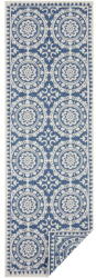 Hanse Home Jardin kék-krémszínű kültéri szőnyeg, 80 x 350 cm - NORTHRUGS