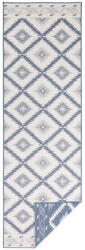 Hanse Home Malibu kék-krémszínű kültéri szőnyeg, 350 x 80 cm - NORTHRUGS